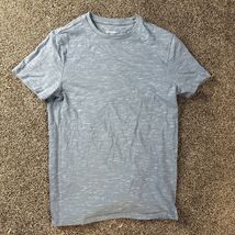 Goodfellow &amp; Co T Shirt Tee Men Small Blue Space Dye Cotton Short Sleeve - $11.15 CAD