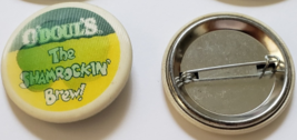 Vintage O-Doul&#39;s The Shamrockin&#39; Brew 1-3/4&quot; Holographic Pinback Button - £3.15 GBP