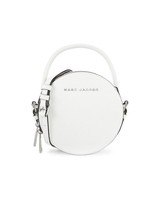 Marc Jacobs Leather Circle Crossbody White / Cotton Bag New GL02306424 - $205.80