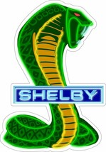 Shelby Cobra Snake Neon Stylized Plasma Cut Metal Sign - £31.93 GBP