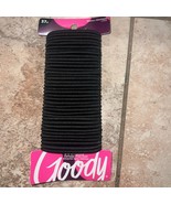 GOODY OUCHLESS NO METAL HAIR TIES MEDIUM ELASTICS 37 COUNT BLACK NEW - $6.92