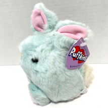 Vintage 2000 Puffkins Limited Edition Buddy Plush Blue Bunny Stuffed Tags 5&quot; - £10.76 GBP