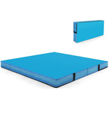 4ft x 4ft x 4in Bi-Folding Gymnastic Tumbling Mat with Handles and Cover... - $195.99