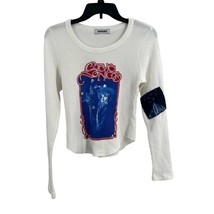 Daydreamer Stevie Nicks Waffle Knit Tee Medium Patched Defect - £49.40 GBP