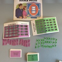 VTG Price Is Right 1974 Game Replacement Pieces Parts - Double Prices Mystery - £7.78 GBP