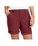 Eddie Bauer Women's Stretch Bermuda Short ( 10, Red) - $15.98