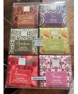 6pc Mario Fissi Florence Vegetal Soaps Fruits &amp; Flavours No Animal Ingre... - €18,88 EUR