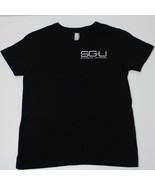 American Apparel Boy's SG-U Stargate Universe Black Tee T-Shirt size 10 - $2.99