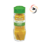 3x Shakers McCormick Gourmet Organic Curry Powder Seasoning | Non GMO | ... - $26.68