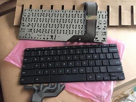 US Black English Laptop Keyboard (without frame) For HP Chromebook 11-v 11-v000  - £54.58 GBP