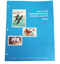 Stamp Album Complete 1970 Wildlife Conservation National Wildlife Federa... - £11.99 GBP