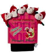 Chrisha Playful Plush Merry Christmas 1988 Vintage Hand Puppets (ages 3+... - $9.89