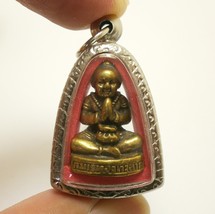 Guman Tong LP Nane kuman thong gumantong boy magic spirit Thai amulet pendant go - £37.56 GBP