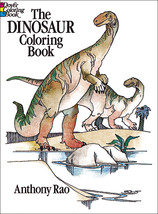 Dover Publications-The Dinosaur Coloring Book - £13.35 GBP
