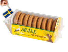 Gille Skåne Soft Ginger bread, Skåne Pepparkakor 200g (7.05 oz), cookies - $5.91
