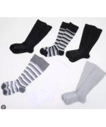 Tommie Copper 6PK SnugStay Over Calf OTC Compression Socks L Large Basic... - $55.17 CAD