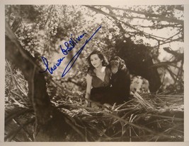 Maureen Sullivan Signed Photo - Tarzan - Johnny Weissmuller w/COA - £125.23 GBP