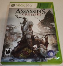 Assassin&#39;s Creed III 3 (Microsoft Xbox 360) 2 disc collection - £3.89 GBP