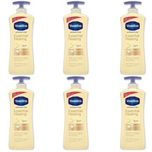 Pack of (6) New Vaseline Intensive Care Essential Healing Lotion 20.3 oz - £58.04 GBP