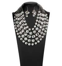 Paparazzi Irresistible Zi Collection Necklace &amp; Earring Set - £19.70 GBP