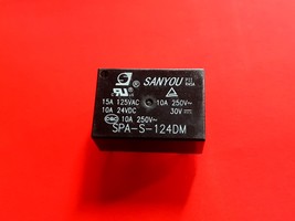 SPA-S-124DM, 24VDC Relay, SANYOU Brand New!! - $6.00