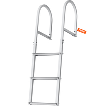 VEVOR Dock Ladder, Removable 3 Steps, 500 lbs Load Capacity with 3.1'' W... - $60.99
