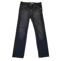 Lee Jeans Mens 32x30 Premium Classic Fit Straight Leg Blue Zip Fly 5 Pic... - $19.94