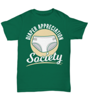 DIaper Appreciation Society Age play ABDL Unisex tee in plus sizes  - Un... - £17.81 GBP+