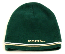 Colosseum Athletics CSU Rams Green Knit Beanie Skull Cap Men&#39;s One Size NWT - £23.36 GBP