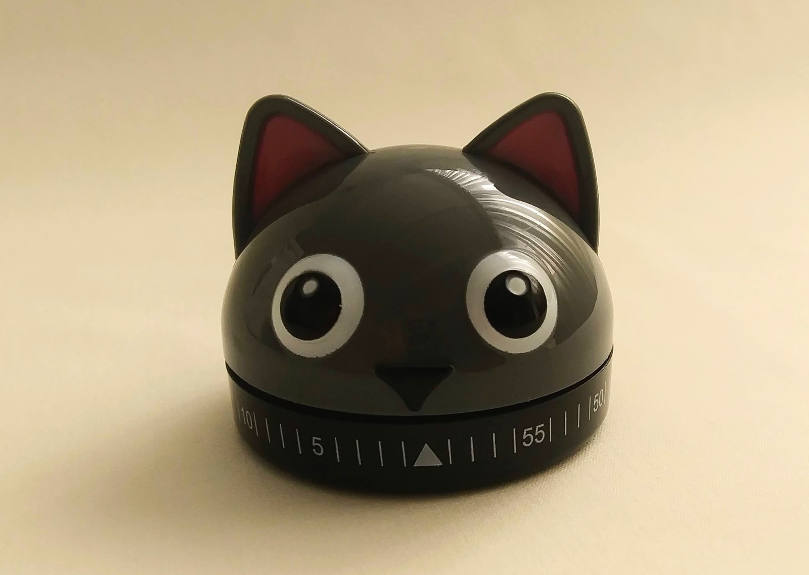 World Market Kirkland Kitty Cat Kitchen Timer Cute Plastic Kitten Cat No... - $8.00