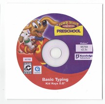 Jump Start Advance Preschool Basic Typing PC Game Knowledge Adventure Disc Only - £11.58 GBP