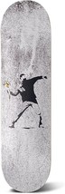  Wall Art Banksy Flower Thrower Art 7 Ply Maple Wood Skateboard - £66.54 GBP
