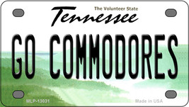Go Commodores Tennessee Novelty Mini Metal License Plate Tag - £11.67 GBP