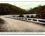 National Highway Bear Creek Cove Cumberland Maryland MD UNP WB Postcard W22 - £2.32 GBP