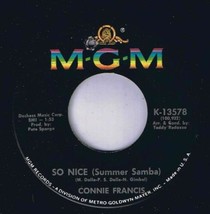 Connie Francis So Nice 45 rpm All The Love In The World - £3.15 GBP