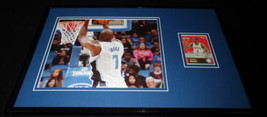 Andre Drummond Signed Framed 11x17 Photo Display PANINI UConn - £69.85 GBP