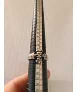 Unique Silver Tone Gothic Ring ^ - $41.01 CAD