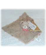 KellyBaby Tan Minkie Bear Baby Plush Minky Lovey Blanket Blankie NWT Kel... - €16,49 EUR