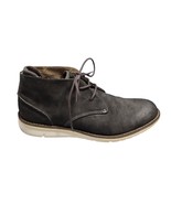 Kenneth Cole Reaction Casino Chukka Shoes Mens Size 10 Black Round Toe L... - $469.46 MXN