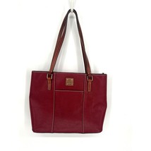 Dooney &amp; Bourke Purse Shoulder Bag Red Burgundy Leather Quality Handbag - £115.41 GBP