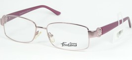 Donna Fontana Por Thema DF-48 12 Pastel Rosa Gafas Marco 53-16-130mm - $75.30