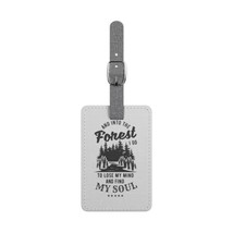 Custom Luggage Tag | Personalized Polyester Travel Identifier Rectangle ... - £18.58 GBP