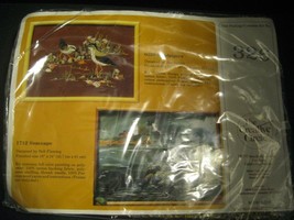 Counted Cross Stitch Kit Creative Circle Sandpipers #326 1982 Birds NIP complete - £11.86 GBP