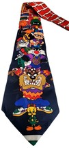 Looney Tunes Posee Bugs Bunny Marvin The Martian Daffy Duck Novelty Necktie - £11.14 GBP