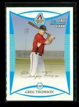 2008 Topps 1ST Bowman Baseball Trading Card BP96 Greg Thomson Diamondbacks - £3.84 GBP