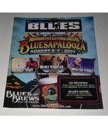 Blues Traveler Robert Cray Walter Trout Bluesapalooza Magazine Vintage 2011 - $461.10 MXN