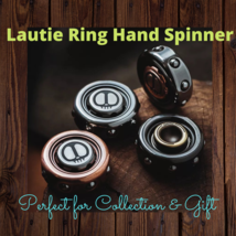 Lautie SAM Ring Hand Spinner |Lautie SAM Ring Gyro Spinner for Collection &amp; Gift - £118.02 GBP+