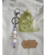 Beaded Flower Charm for Purse Backpack Keychain  - €4,37 EUR