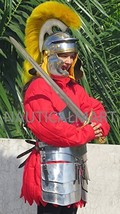 NauticalMart Lady German Gothic Medieval Armor Set With Red Cotton Gambeson  - £394.63 GBP