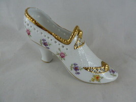 KPM Porcelain Hand Painted and Gilded Shoe stamped  KPM - $14.84